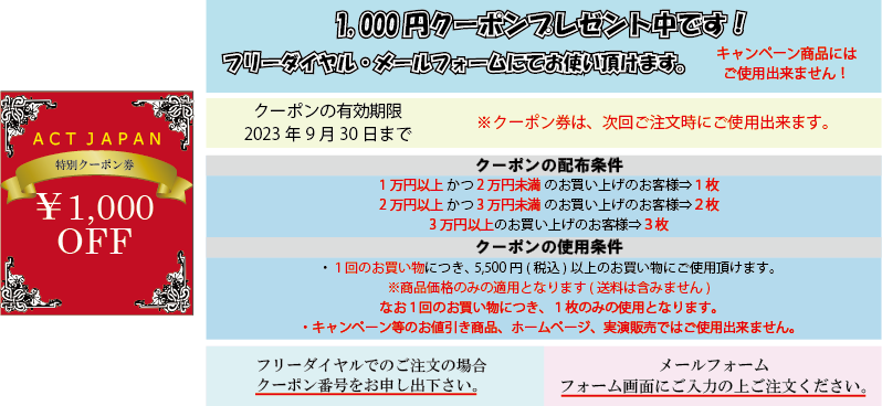 クーポン券
